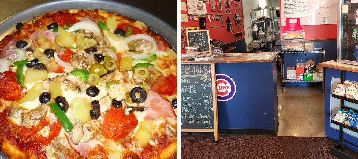 The Pizza Man Menu