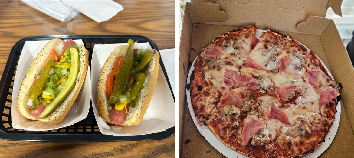 The Pizza Man Menu